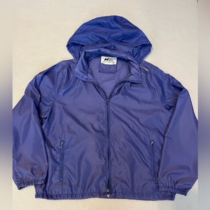 REI Vintage Purple‎ Windbreaker Sz M💜